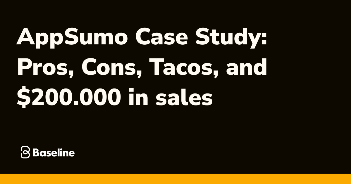 AppSumo Case Study
