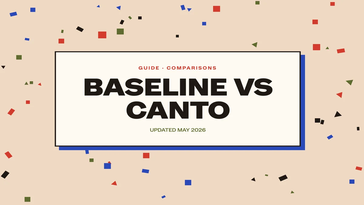 Baseline vs Canto: Which DAM is Best for Creative Agencies? [2026 Comparison]