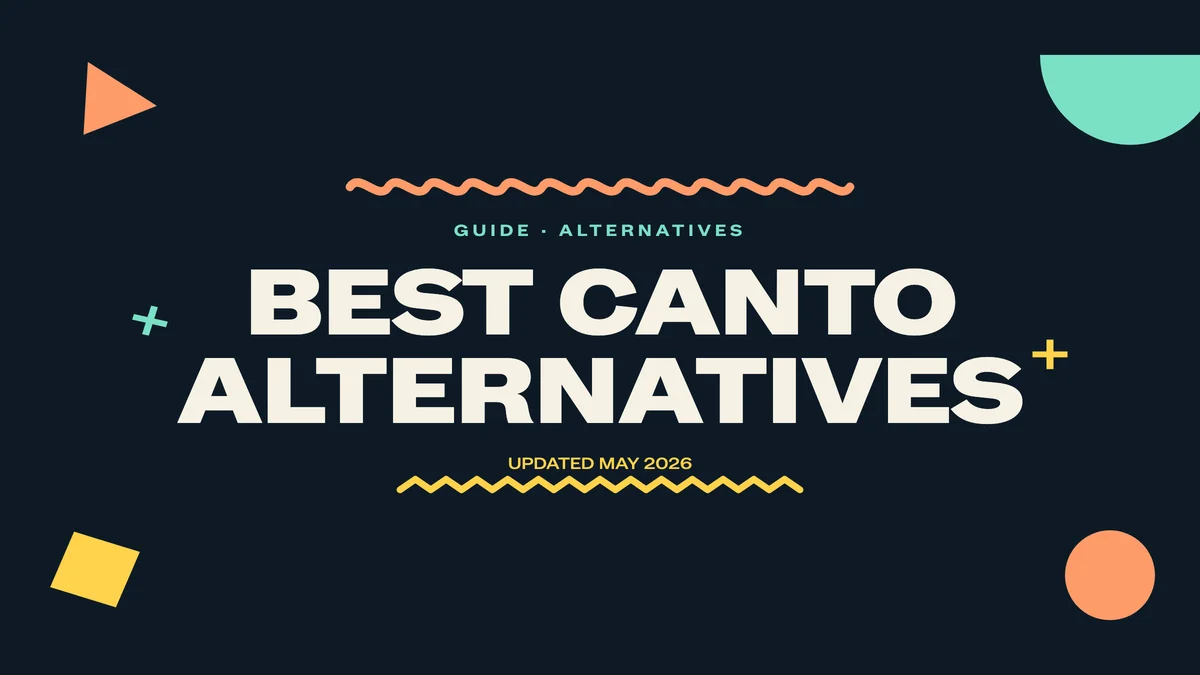 Best Canto Alternatives for Creative Agencies [2026]