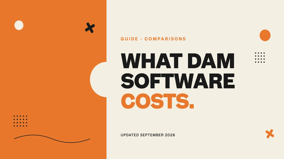 DAM Pricing 2026: What DAM Software Costs