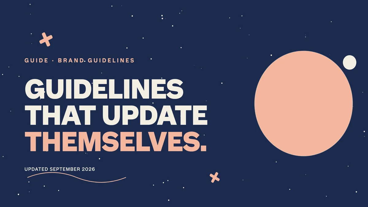 Living Brand Guidelines: Why Static PDFs Fail (And What Replaces Them)
