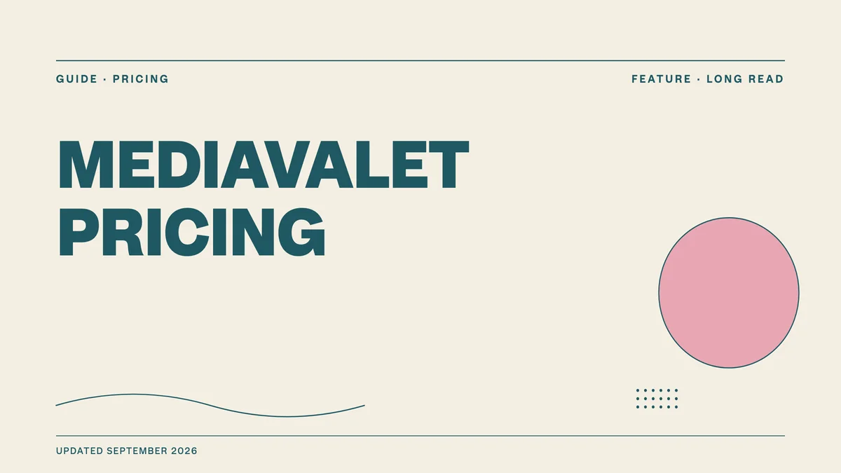 MediaValet Pricing 2026: Real Costs Explained
