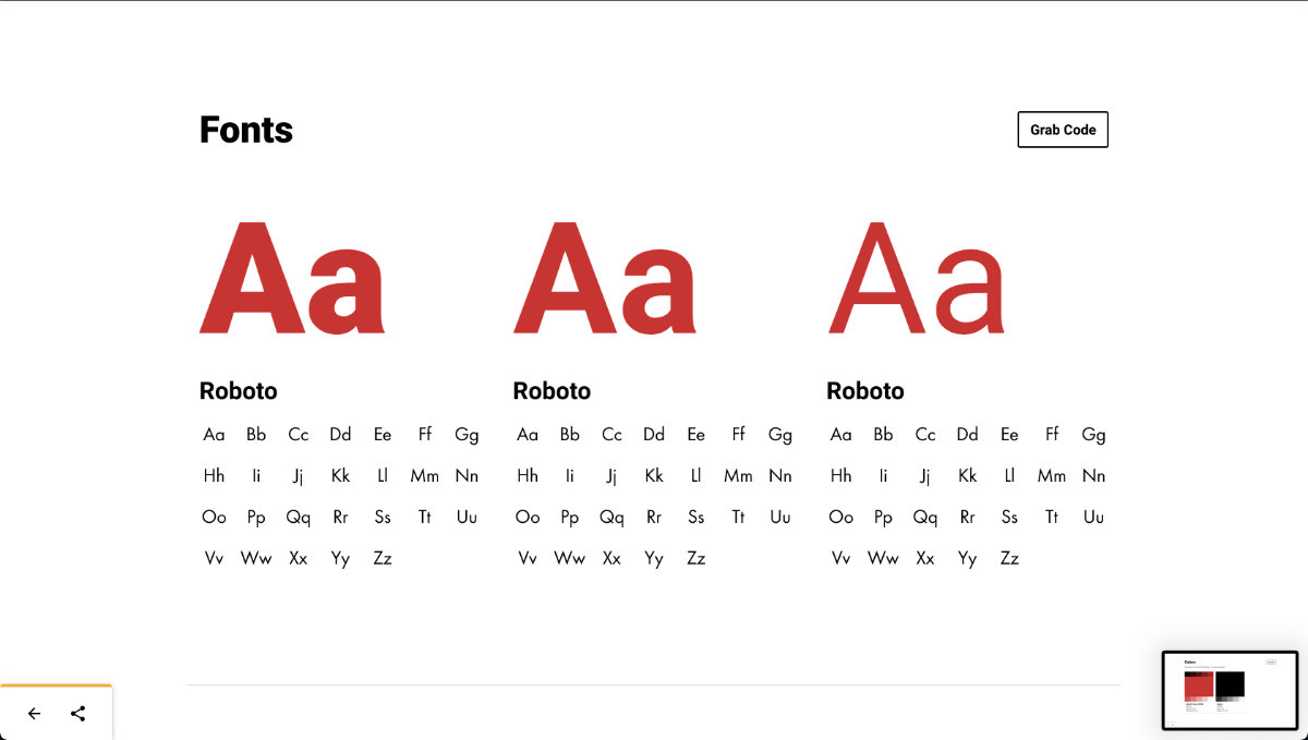 Font management